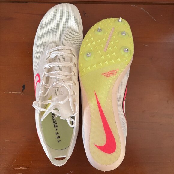 Nike Zoom Mamba V6 Distance Track Field Spikes DR2733-101 Men's Size 10.5 - Picture 6 of 7